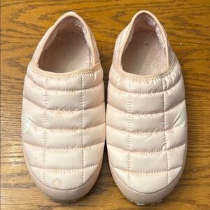 The North Face Pink Quilted Slippers for Cozy Comfort